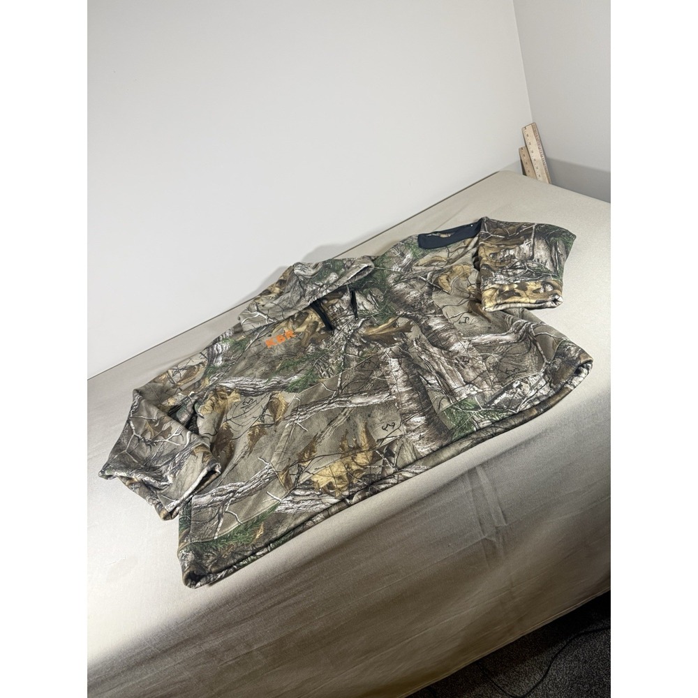 Realtree Camo Hoodie Adult Extra Extra Large Pull Over Hunting Warm Mens - Picture 3 of 9